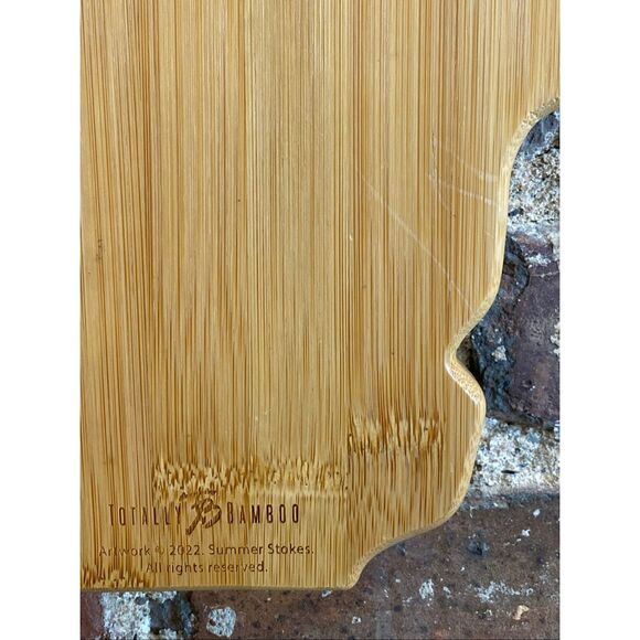 Totally Bamboo • WISCONSIN • State Decorative Colorful Hand Painted Hangable Bam - Picture 13 of 13